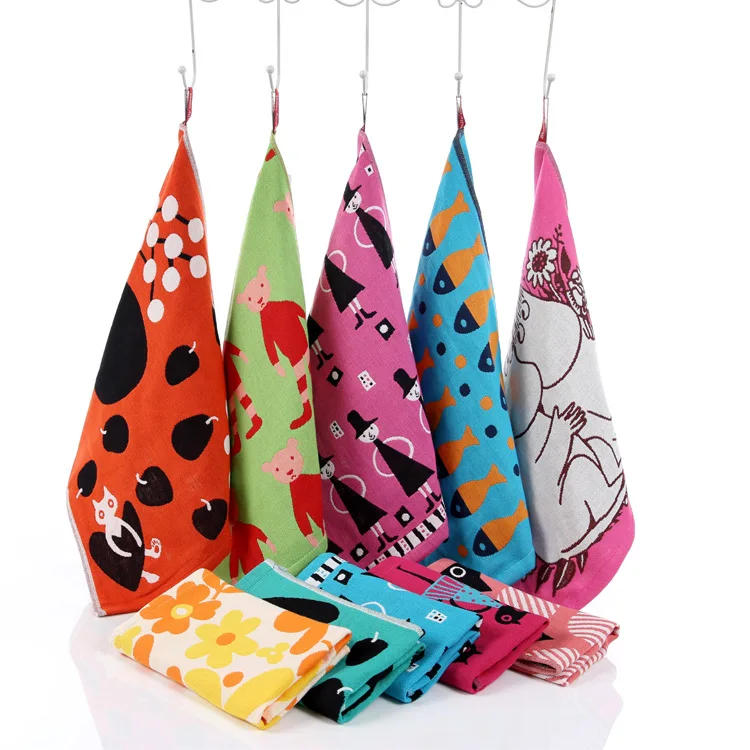 Description Picture 3 of itemBaby Towel Cotton Bath Cartoon Towel 3 Layers Gauze Face Washcloth Squares Hand Wipe Newborn Bathing Feeding Kids Handkerchief