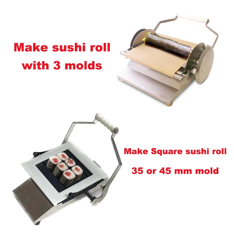 Description Picture 2 of itemTop-Tier Square Sushi Roll Maker: A Must-Have for Sushi Restaurants â€“ Professional Machine for California Rolls