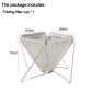 Folding filter cup