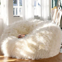 LEVMOON Bean Bag Lounger Cover living room furniture Sofa Chairs Without Filling Beanbag Beds lazy seat zac indoor Beanbags