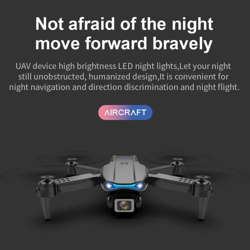 Description Picture 5 of itemQJ E99 K3 Pro HD 4k Drone Dual Camera High Hold Mode Foldable Mini WIFI Aerial Photography RC Quadcopter Toys Helicopter Dron