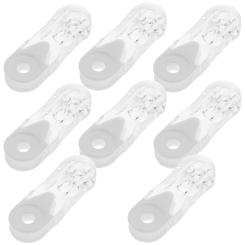 8 Pcs Handle Blind Wand Hook Drapes Blinds Replace up Mini Tilt Curtain Weights Rope Abs Wands Replacement