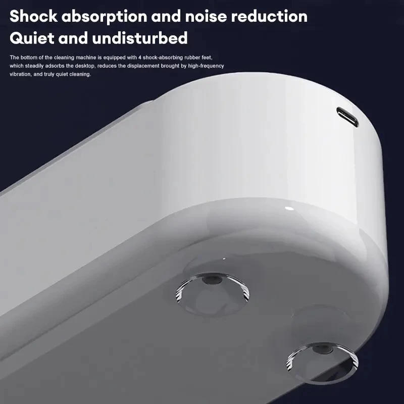 Description Picture 5 of itemCompact Ultrasonic Cleaner - USB Rechargeable, Wireless for Travel - For Jewelry, Eyewear, Dental Care