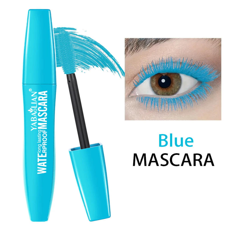 Description Picture 6 of item1/3Pcs Neutral Mascara, Color Mascara Waterproof, Thick and Curly, Not Easy to Smudge Eyeliner, Long-Lasting Makeup, Red, Blue, Purple