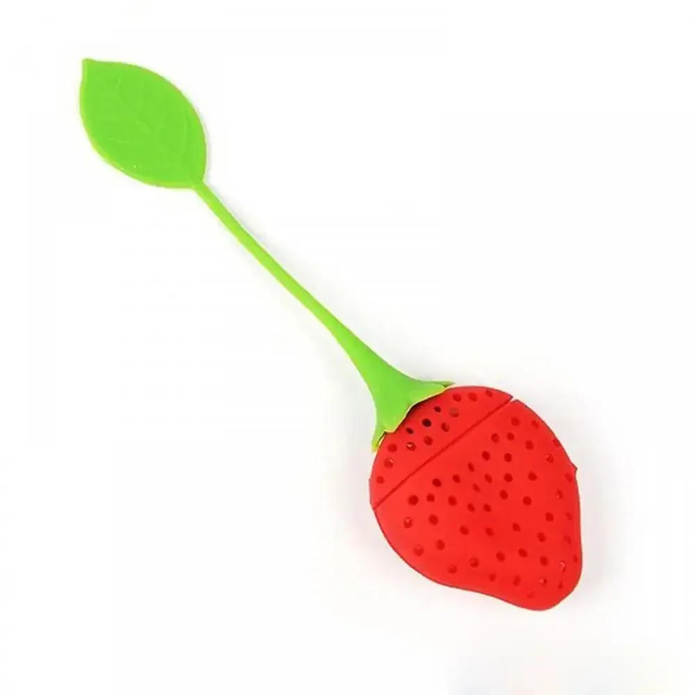 Description Picture 4 of itemLoose Tea Leaf Strainer Silicone Tea Infuser Teapot Tool Teabag Kettle Ball Holder Herbal Spice Filter Tea Infuser cha hai