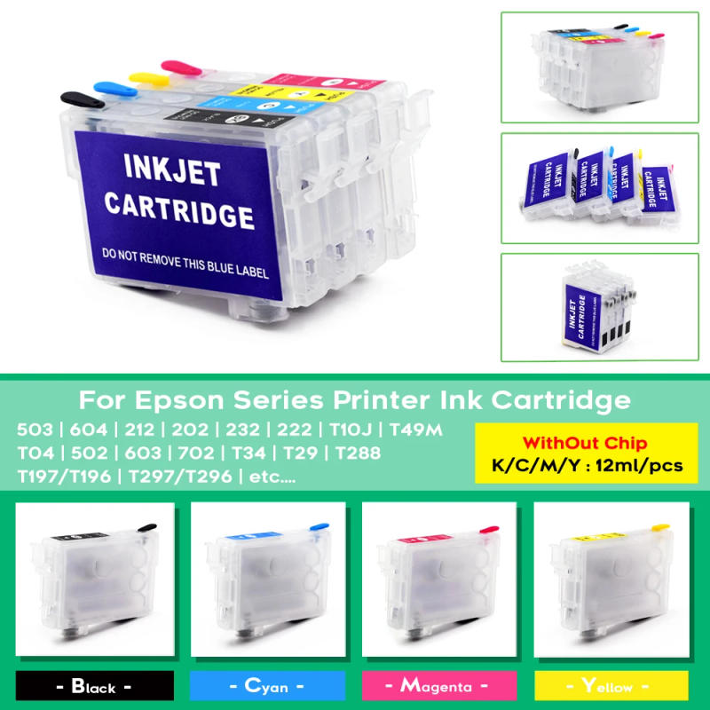 Description Picture 2 of item604 604XL Empty Refillable Ink Cartridge for Epson XP-2200 XP-2205 XP-3200 XP-3205 XP-4200 4205 WF-2910DWF WF-2950 without Chip