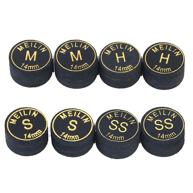 Description Picture 2 of item2pcs/Lot 14mm Japanese Cue Tip Quality Pool Billiard Pigskin Cue Tip 9 Layers Snooker Cue Tip