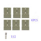 6PCS GREY