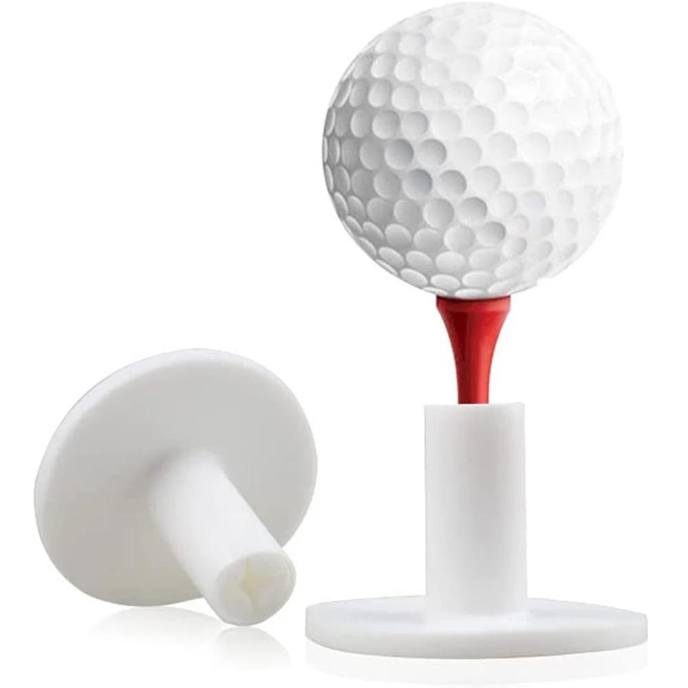Description Picture 4 of item6pcs/set Golf Rubber Tees Holder with Plastic Golf Tees Set Golf Practice Training Driving Putting Chipping Range for Golf Mats