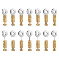 14Pcs Leather Positioning Needles, Leather Suture Positioning Needle Leather Locking Pins Leathercraft Located Needles
