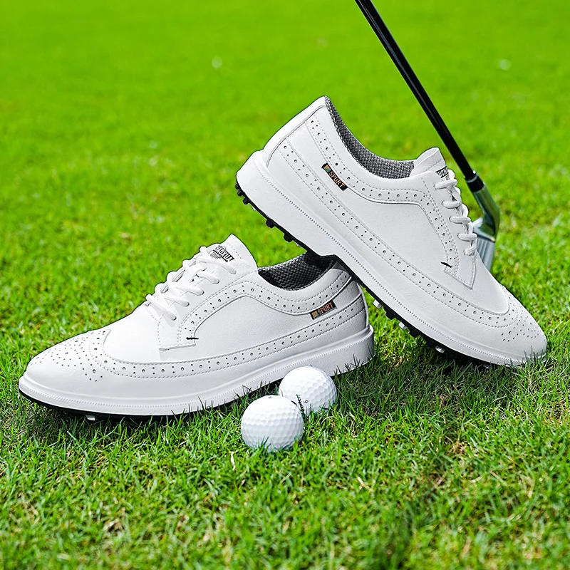 Description Picture 6 of itemLuxury Golf Shoes Men Professional Golf Sneakers Male Walking Footwears for Golfers