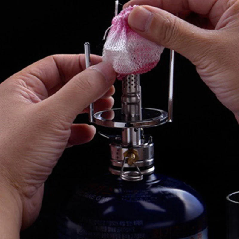 Description Picture 6 of itemMantles Mantle Lamp Lantern Gas Propane Light Camping Kerosene Clip Paraffin Universal Cover Tie Sock Hiking Insta Mantels Fuel