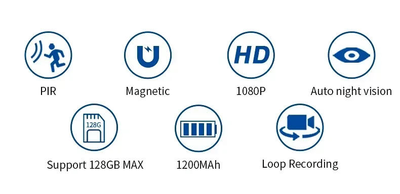 Description Picture 3 of itemMini Outdoor DV Voice Video Recorder Micro Cam With PIR Long Standby Time MD20 Mini Camera 1080P HD Camcorder Night Vision