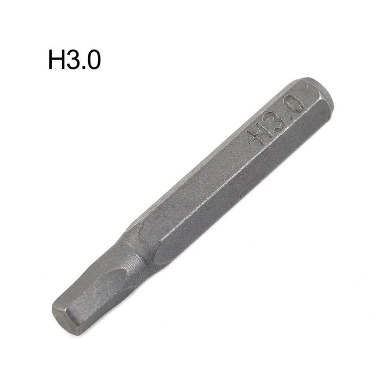 Description Picture 2 of item1Pc Hex Screwdriver Bit 4mm Hex Shank Screw Driver H0.7 H0.9 H1.3 H1.5 H2 H2.5 H3 H3.5 H4 Electric Screwdriver Bits Tools