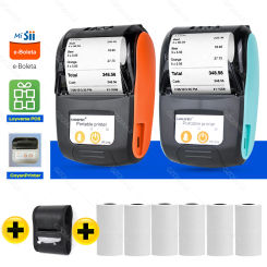 58mm Mini Bluetooth Thermal Printer Wireless Protable Printer Receipt Bill Printing Free Loyverse POS app on Android iOS Printer