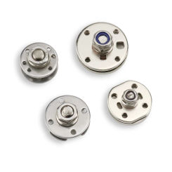 Machine With High Torque 360-Degree Random Stop Disc Damping Rotating Shaft Hinge Hidden Rotation Adjustable Torque Hinge
