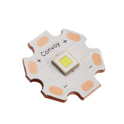 Hot Sale SFT70 LED,6500K Light Emitting Diode Efficient Lighting For Flashlights Headlamps & More With 20Mm Copper PCB