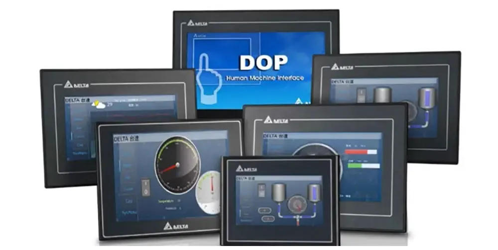 Description Picture 4 of itemDelta 7 Inch HMI Display DOP107BV DOP107CV DOP107EV DOP107EG DOP107DV DOP107WV Human Machine Interface with Ethernet