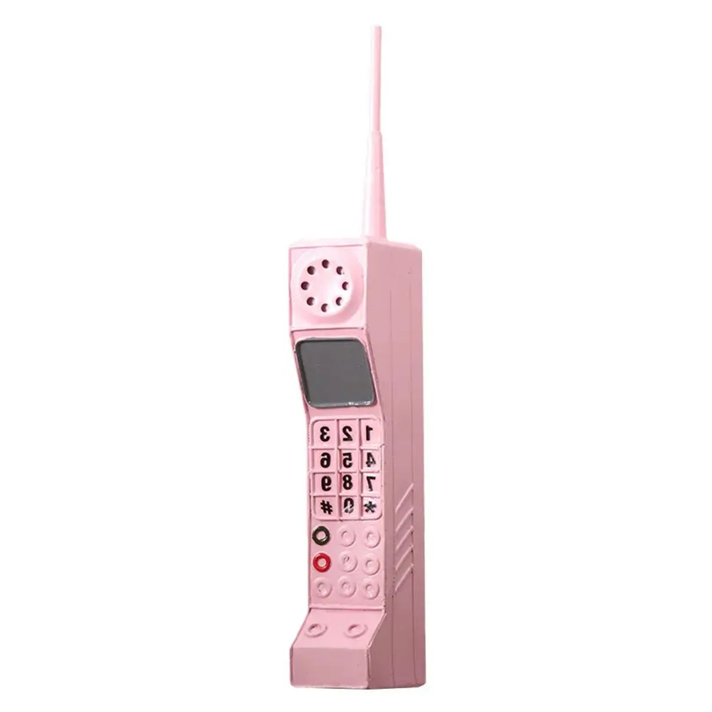 Description Picture 4 of itemBar Retro Telephone Model Metal Vintage Classic Brick Cell Phone Decoration Crafts Old Fashioned Mobile Phone Photography Props