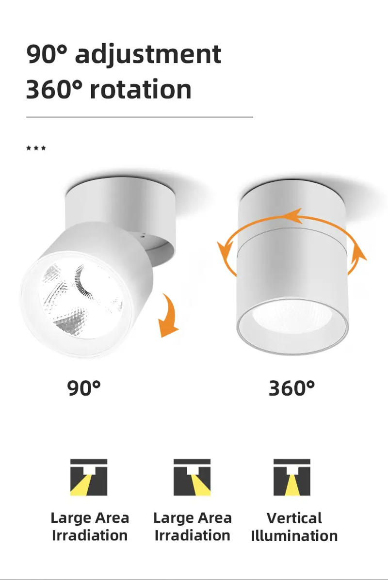 Description Picture 5 of itemSpotlight Led Downlight AC185-265V 3 Colors Dimming Ceiling Lamp Room Fixtures Bedroom Lustre Lights Indoor Ceiling Lighting