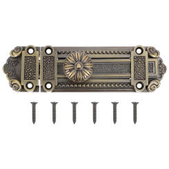 Plug Heavy Duty Door Lock Window Security Gate Sliding Slide Bolt Barn Hardware European Style