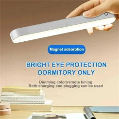 2024 DimmingTable Lamp Computer Study Office Stand Light for Bedroom Magnetic Rechargeable Reading LED Night Light Desk Lamp