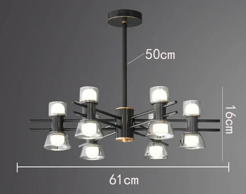 Description Picture 4 of itemItalian style minimalist living room pendant light Nordic luxury modern home decoration LED light dining room indoor lighting