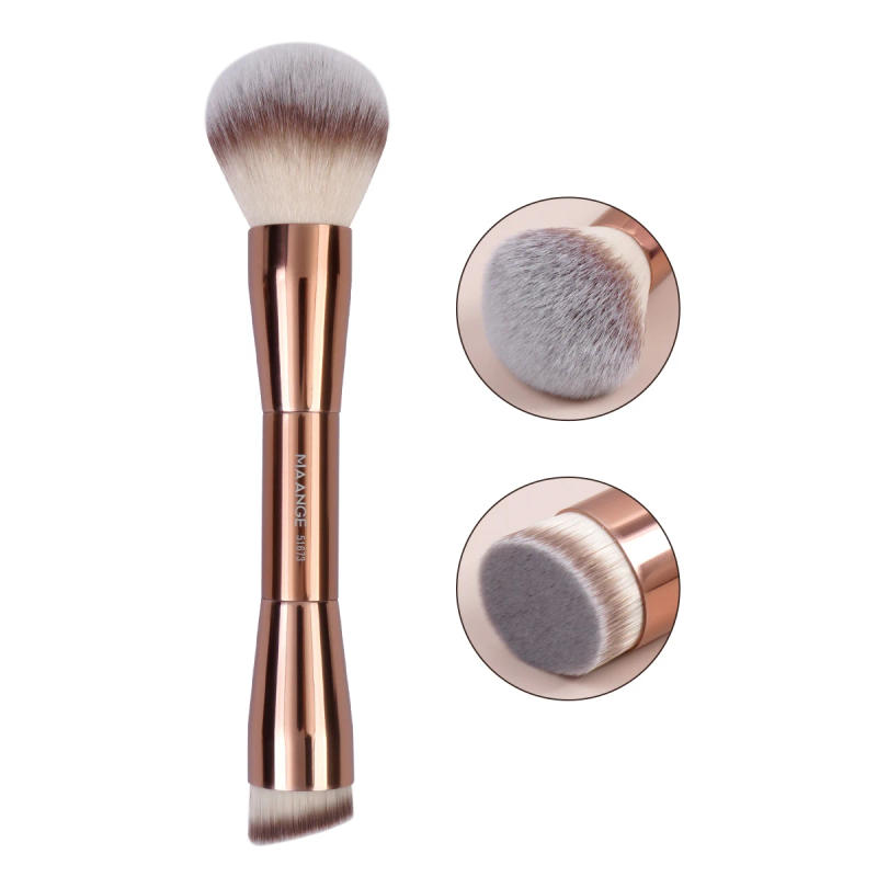 Description Picture 4 of itemMAANGE 1PCS Foundation Makeup Brush Double Head Concealer Contour Brush for Liquid Soft Dense Hair Facial Cosmetic Makeup Tools