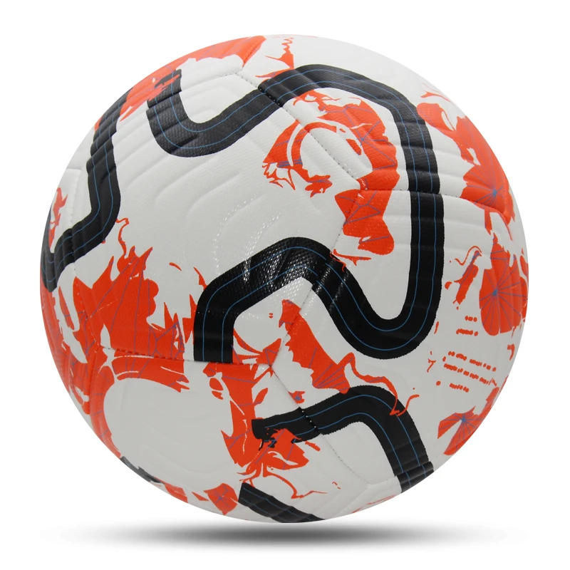 Description Picture 4 of itemSoccer Balls Standard Size 5 Machine-Stitched Ball PU Material Sports League Outdoor Match Football Training Ball Futbol Voetbal