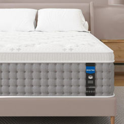 Queen Mattress 14 Inch - Mattress Pain Relief - Deep Sleep Hip Support - Motion-Isolation Bed in a Box,