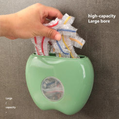Wall Mounted Disposable Food Cover Storage Box Kitchen Organizers For Plastic Wrap Elastic Fresh Keeping Bag Storage Container