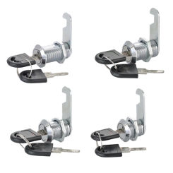 Zinc Alloy Drawer Locks Letterbox Cam Cylinder Locks with 2 Keys Furniture Locks for Secure Important Files and Drop Shipping