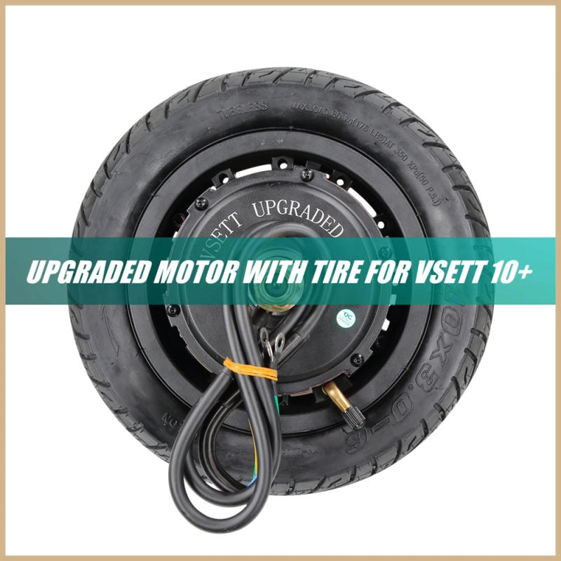 Description Picture 2 of itemUpgraded 10-Inch Motor With Detachable Hub Ring And Tubeless Tire for VSETT 10+ Electric Scooter Front And Rear Wheel 60V 1600W