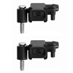 2X Nozzle for M6 240 241 244 Series Robot Vacuum Cleaner Replacement Nozzles Black