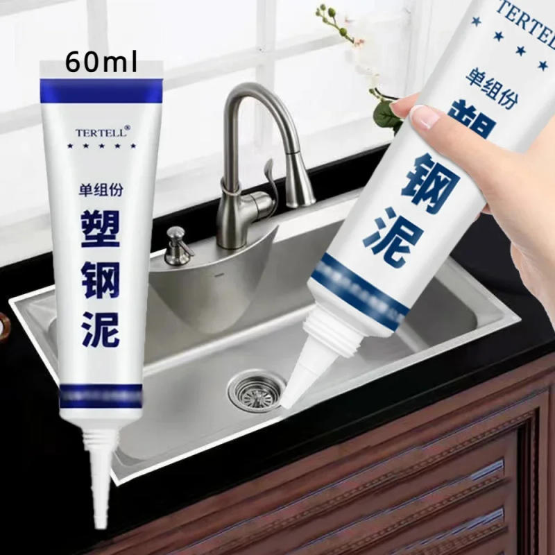Description Picture 3 of item60/100ml Super Strong Glue Sticks All Plastic Waterproof Waterproof Sealant Steel Epoxy Resin Mud Roof Waterproofing Bathroom