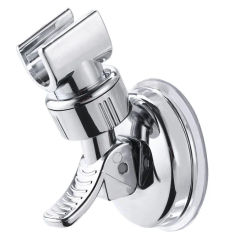 Bracket Shower Head Holder Easy to install No drilling Suction Wall Mounted Adjustable Replacement Useful 2018