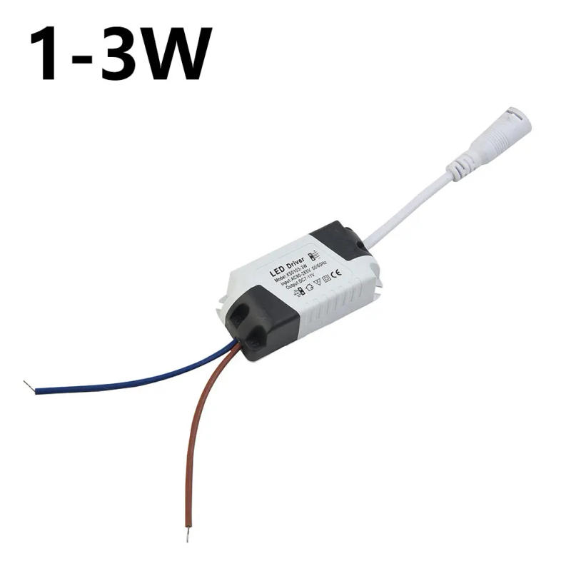 Description Picture 3 of itemLED Driver Power Supply Adapter Lighting Transformers For Current- LED 1-3W/4-7W/8-12W/13-18W/18-24W Lights Ceiling Downlight