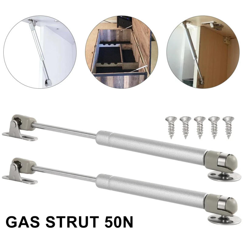 Description Picture 2 of item4pc Gas Strut Cabinet Door Lift Support Pneumatic Rod Hydraulic Spring Hinge Air Strut Kitchen Cupboard Hinge Furniture Hardware