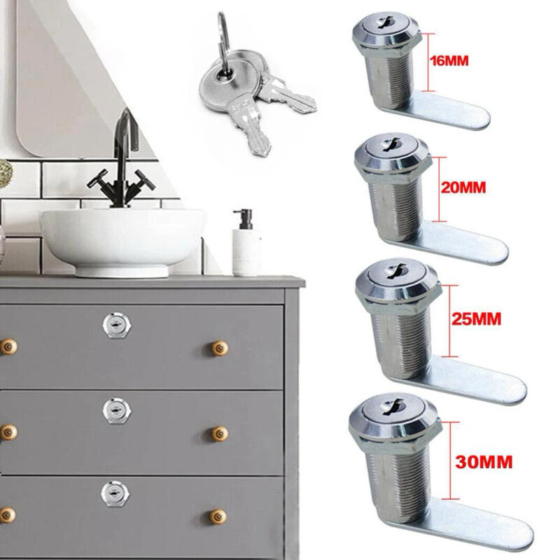 Description Picture 2 of itemHead Diameter: 23.5 Mm Office Lock Mailbox Lock 16/20/25/30mm Cylinder Cabinet High Quality Household Hardware