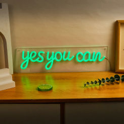 Chi-buy LED Neon Reading USB Powered Neon Signs Night Light 3D Wall Art & Game Room Bedroom Party Decor Lamp Signs