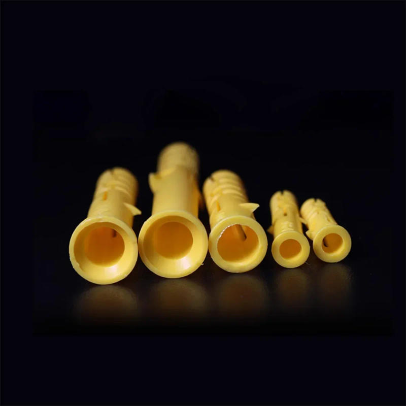 Description Picture 4 of itemPP Plastic Yellow Croaker Screw Expansion Pipe Drilling Plug Anchor Bolt 6mm/8mm/10mm