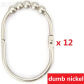dumb nickel (12 PC)