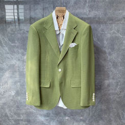 Single row two button large pocket suit men's casual slim fit suit men's jacket  mens blazer jacket  suit for men