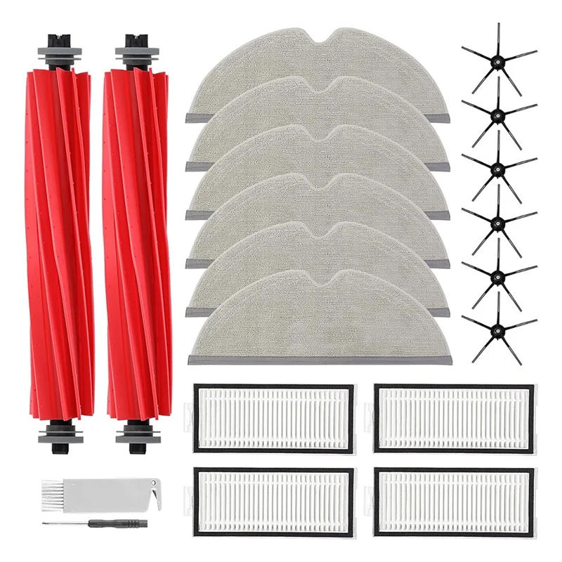 Description Picture 2 of itemAccessories Kit Replacement Compatible For Roborock Q7 / Q7+ / Q7 Max / Q7 Max+ Robot Vacuum,Main Brush,Mop Cloth Pads