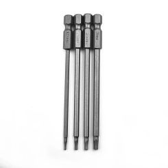 4Pcs Hex Screwdriver Bits 1/4" Hex Shank Magnetic Head Screw Driver Drill Bit Set 1.5/2.0/2.5/3.0mm