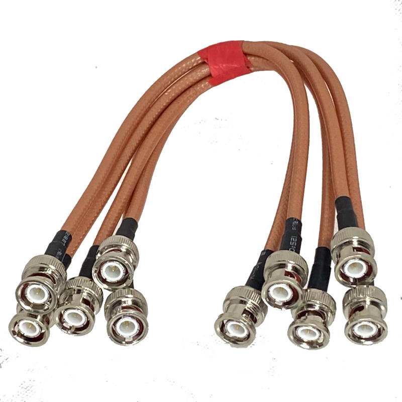 Description Picture 2 of itemRG142 BNC Male to BNC Male Plug Crimp Connector Jumper Pigtail Cable Wire Terminals