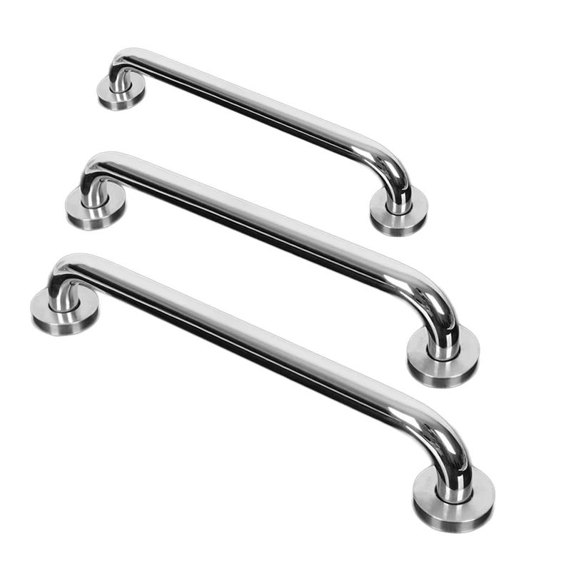 Description Picture 2 of item300/400/500mm Shower Grab Bar Grip 2024 New 201 Stainless Steel Bathroom Aid Safety Hand Handle 1pcs Towel Rail Accessories