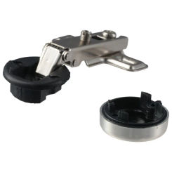 Cold Rolled Steel Glass Door Hydraulic Hinge ABS Plastic Black Dia 26mm Hole Straight Arm Hinge Silver Concealed Hinge Worker