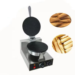 Strong Non-Stick Heater Mini Waffle Maker Waffle Maker Restaurant Double Pan Ice Cream Cone Baker Cast Iron