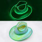 green hat